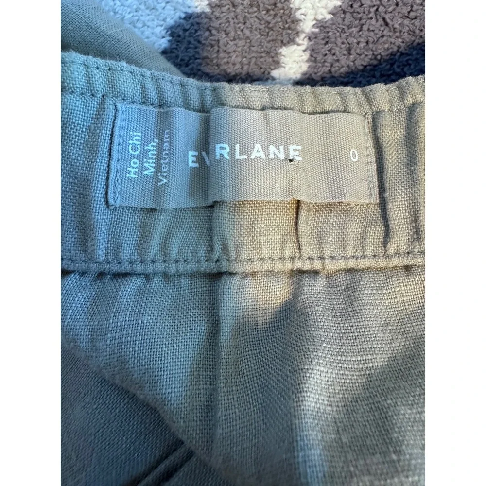Everlane The Linen Jumpsuit - Sage Green Seagrass Size 0‎